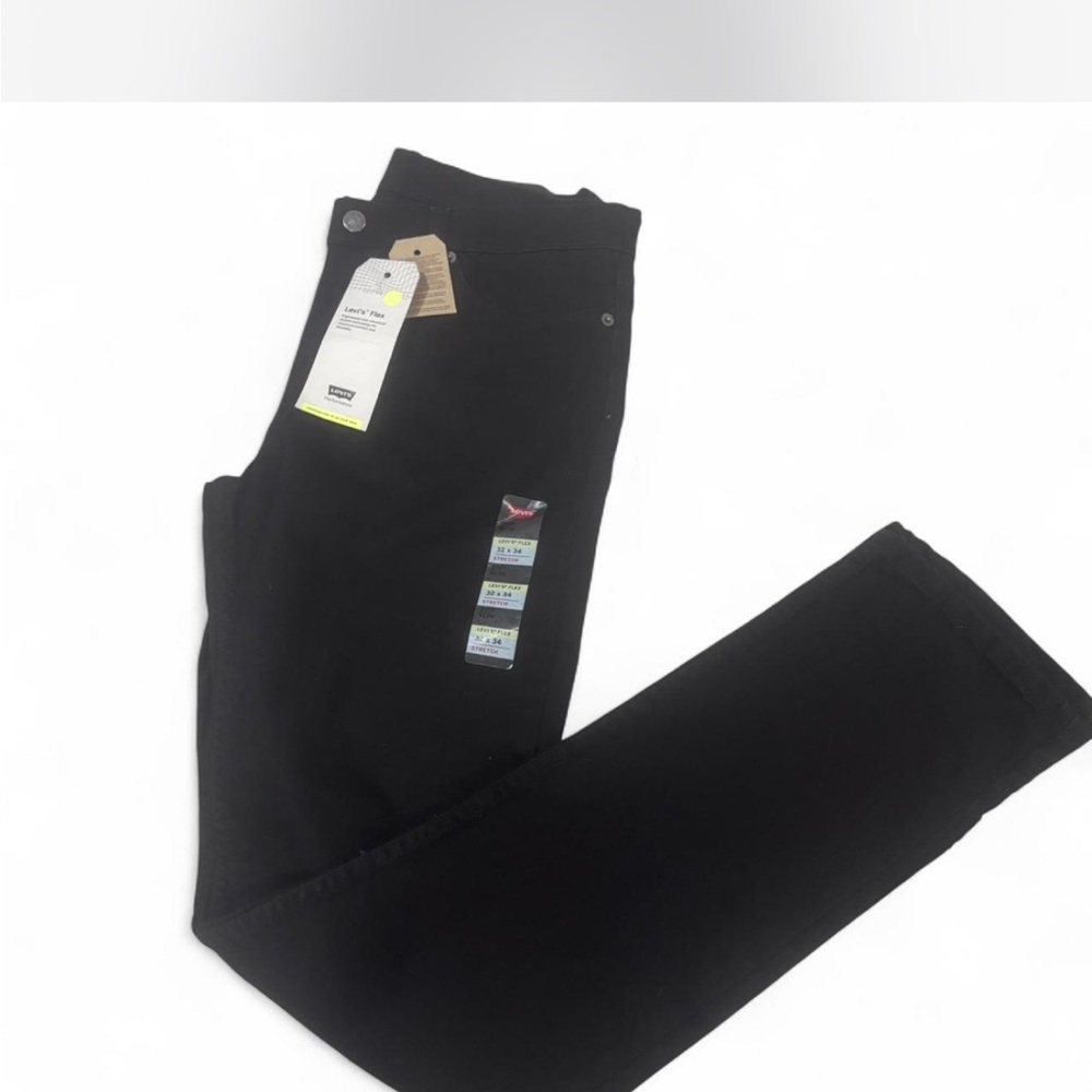 Levi's 511 Slim Flex Stretch Black Jeans Mens 32x34 NWT - Picture 6 of 6
